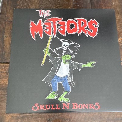 The Meteors Skull N Bones 12'' Green Vinyl LP Cleopatra Records Rock 2021