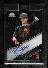 2020 Topps Chrome Black Chrome Black Auto Mike Yastrzemski #CBA-MY Auto 11b4