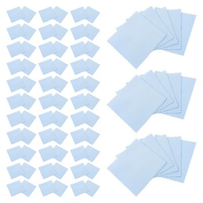 50 Pcs Bright Cloth Polishing for Jewelry Tarnish Cleaning Rag
