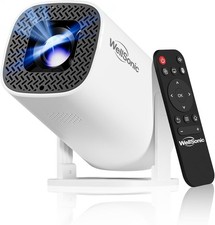 Mini Projector with Wifi and Bluetooth, Build-in Android 14, Portable...