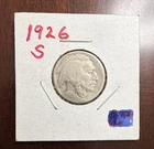 1926-S Buffalo Nickel 5C - San Francisco Mint - Uncertified US Coin