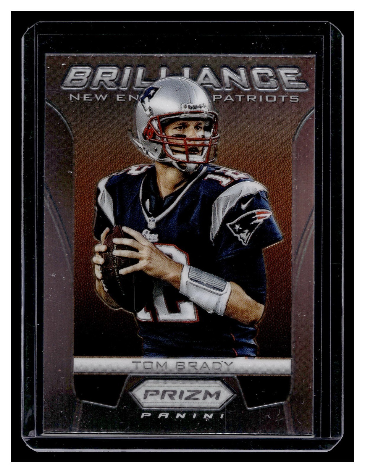 TOM BRADY 2012 PANINI PRIZM #5 BRILLIANCE SILVER PRIZM