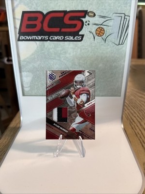 KYLER MURRAY 2022 ELEMENTS FOOTBALL ELECTRIC PATCH CARDINALS /54 3 COLOR  