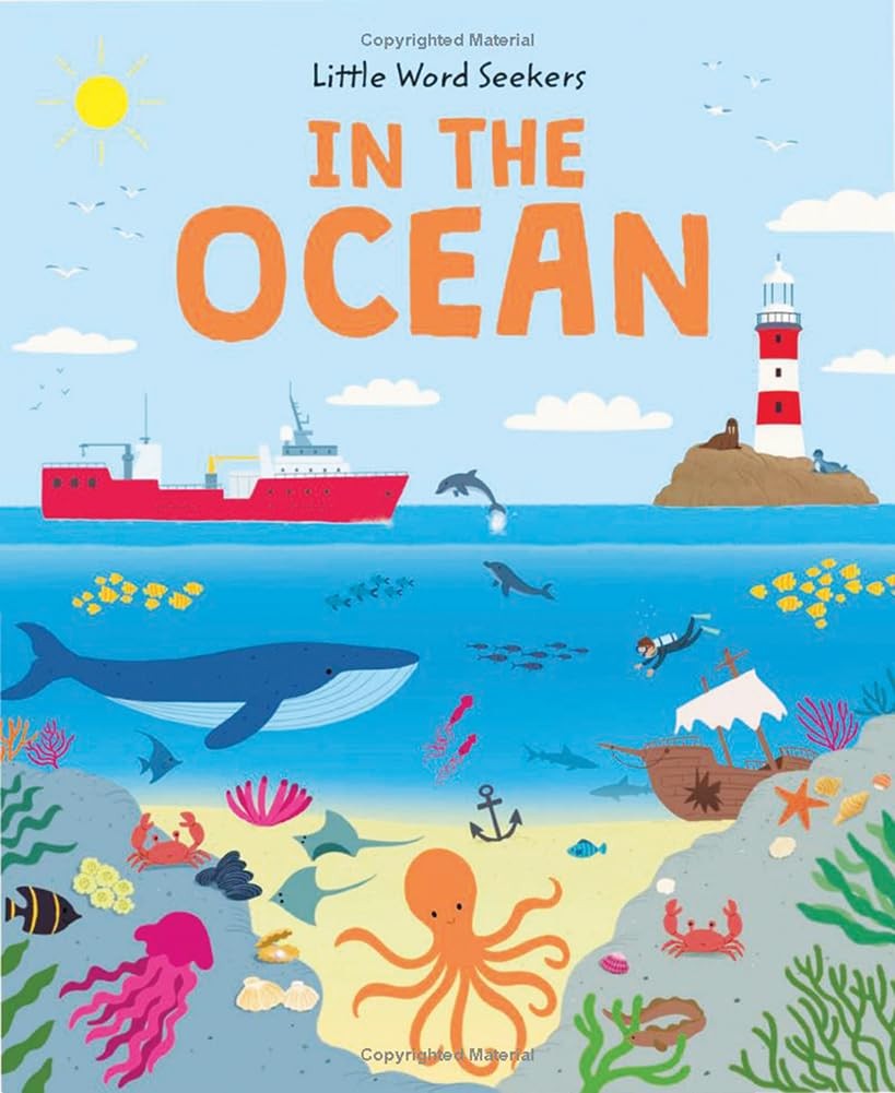 In the Ocean 120 First Ocean Words by Olivia Watson (Hardback Book) - Image 5