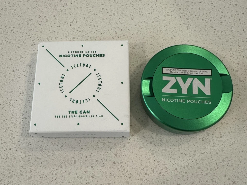 NOVO Conjunto de 5 Latas de Metal Zyn (Inclui Edição Limitada Club 3|6 Dourado + Rosa) - Imagem 4 de 4