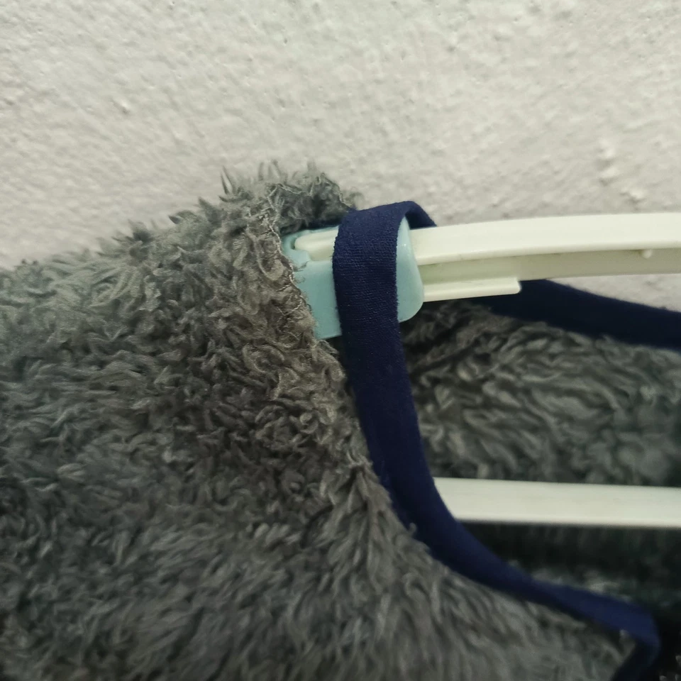 Fieldcore Fleece Jacket Men Round Neck Full Zipper Gray 22x28.5 Size M - Image 3 of 4