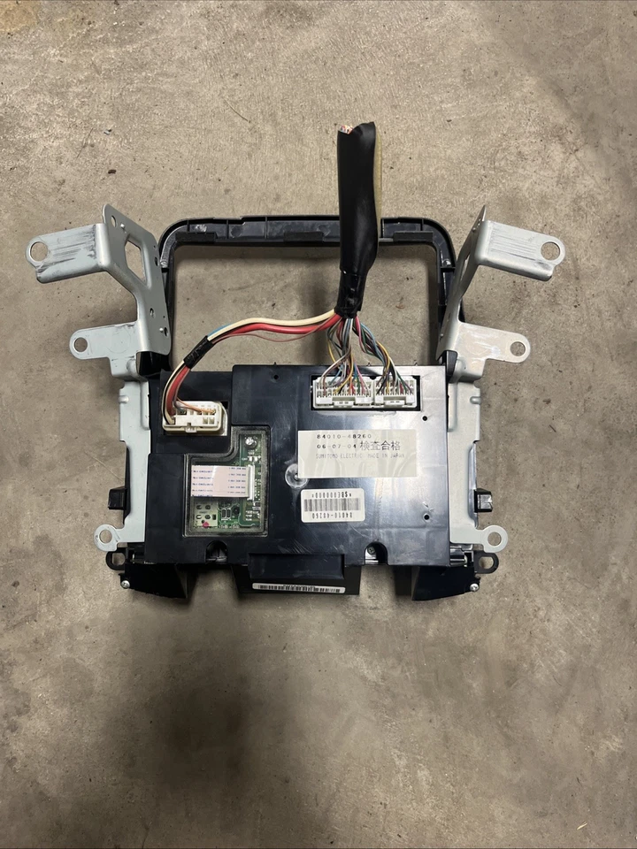 Toyota Highlander 2004-2007 radio tablero bisel control de clima digital negro OEM Foto 3 de 4