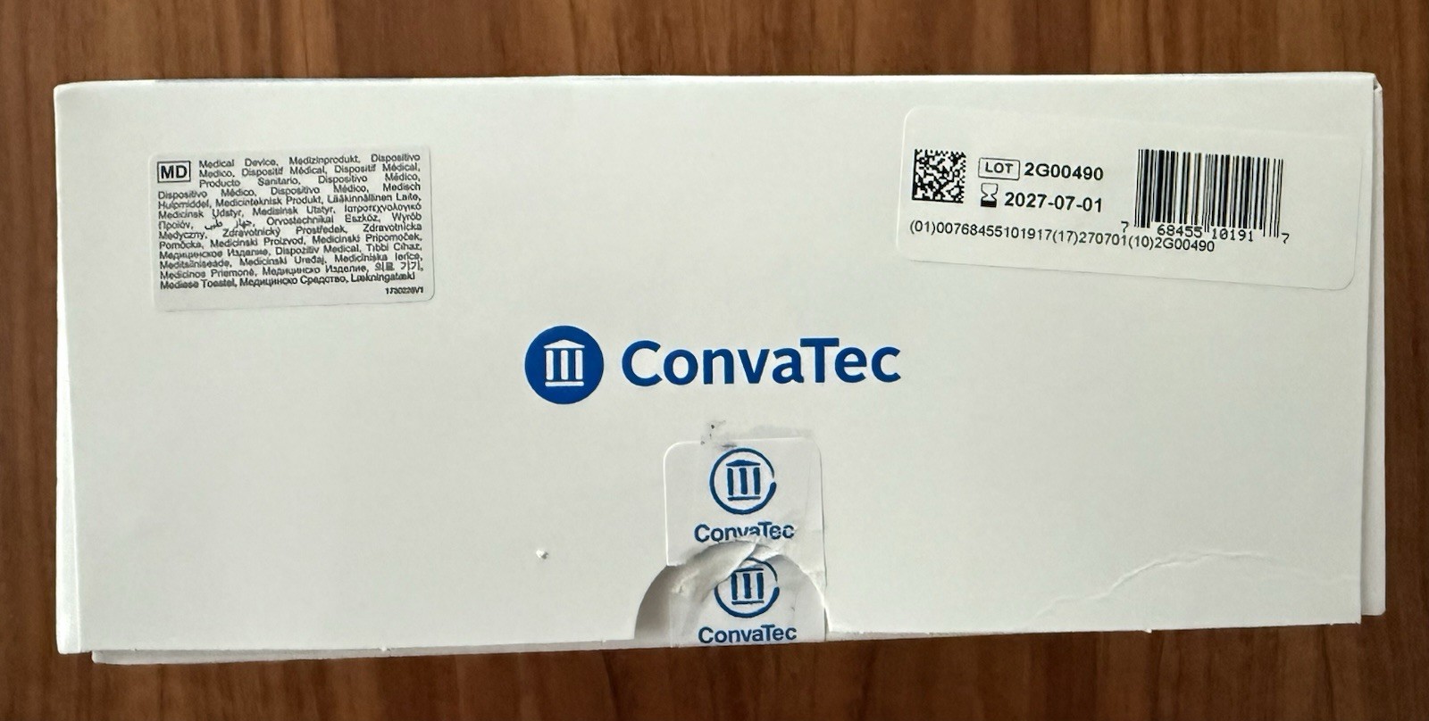 Convatec One-Piece Drainable Pouch w Stomahesive Skin Barrier 125330