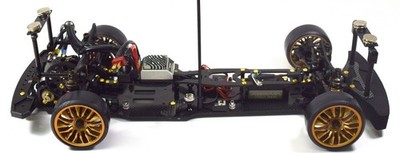 Absima Aluminium Magnet Karosseriehalterung Set v/h, 2440041 Günther Modellsport