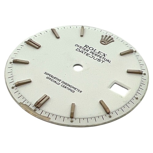 Genuine Rolex Oyster Datejust 36mm Vintage Dial White & Steel 1601 1603 - Picture 3 of 4