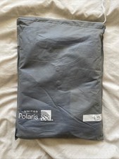 United Polaris Pajama Set Mens Large/XLarge Blue Henley Shirt Gray Pants