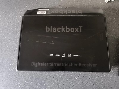 DVB-T Empfänger Black Box T Neuwertig