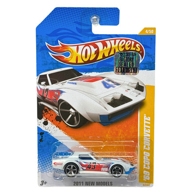 Hot Wheels New Models 1969 Chevy Copo Corvette 1:64 Diecast Factory Sealed