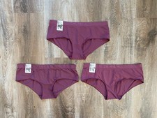 CALVIN KLEIN NEW 3-Pair Bonded Flex Seamless Boyshorts Ladies Size Large L NWT 