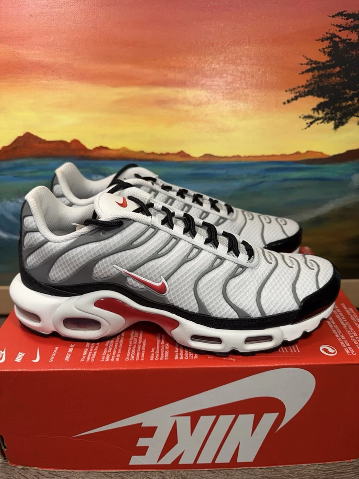 Nike Air Max Plus Photon Dust Particle Grey {DM0032-002} Men’s Size 8.5 - Image 3 of 4