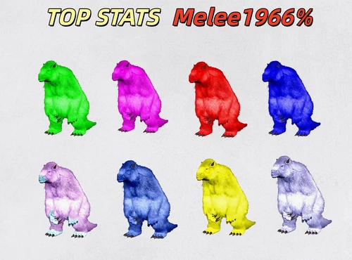 Ark Survival Ascended PVE Megatherium (Mega) 1966%m Top Stats XBOX/PC/PS5