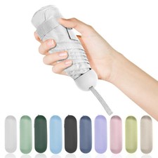 Capsule Folding Umbrella Small Portable Dual Use Sun Rain Protection Travel