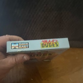 Nintendo NES Bad Dudes Original Game Box Only Cartridge Case NO GAME
