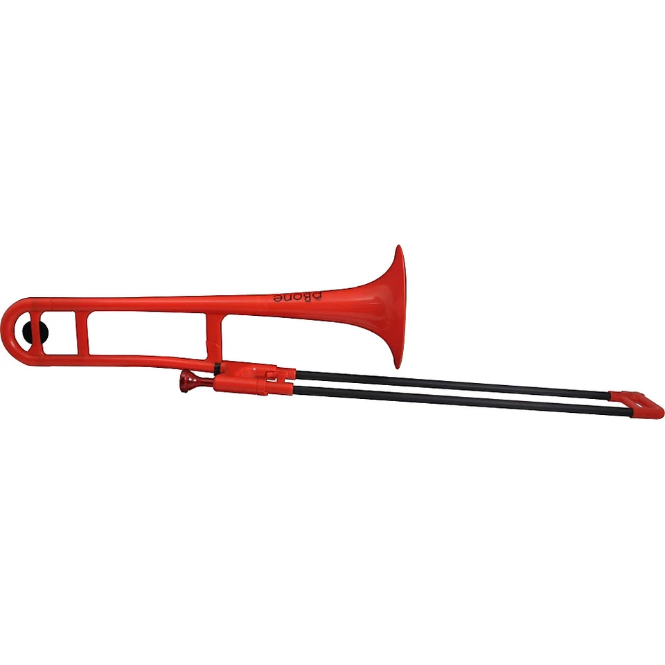 Trombone de plástico vermelho pBone - Imagem 3 de 4