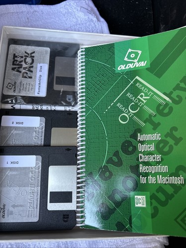 Vintage OCR Automatic Optical Character Recognition Macintosh OLDUVAI - Picture 3 of 4