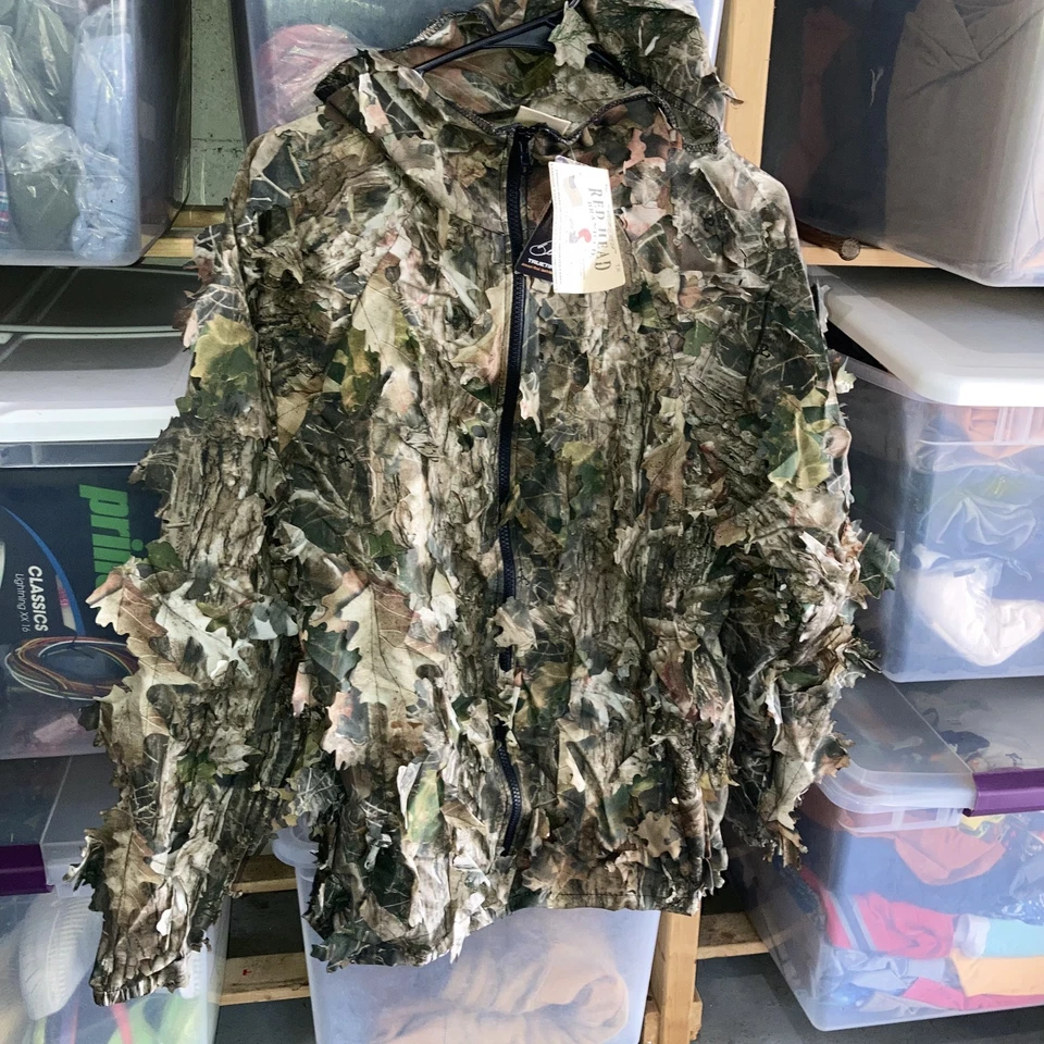 Red Head TrueTimber 3D Evo Leafy Green Camouflage Jacket Full Zip Hood NWT Sz XS - Image 2 of 4