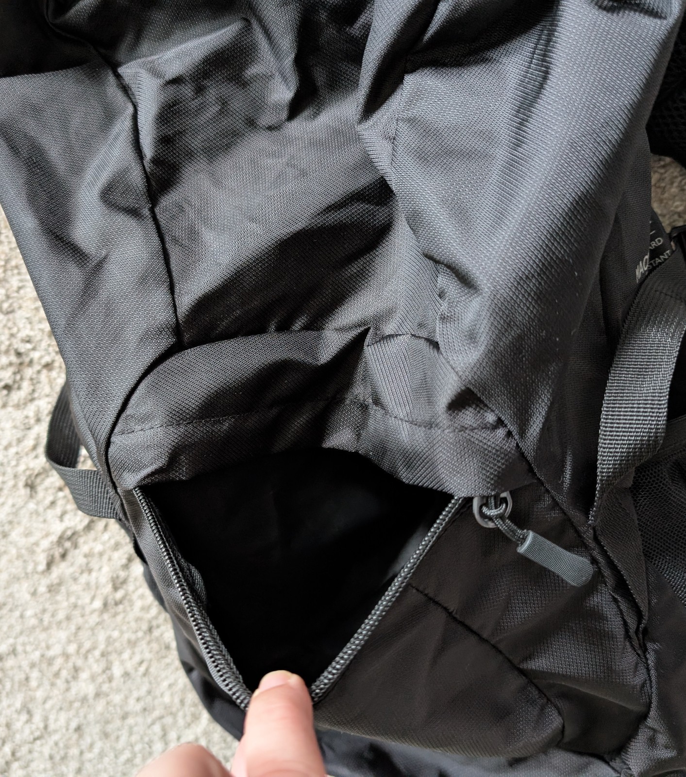 Mack Weldon soft shell backpack black travel nylo… - image 13