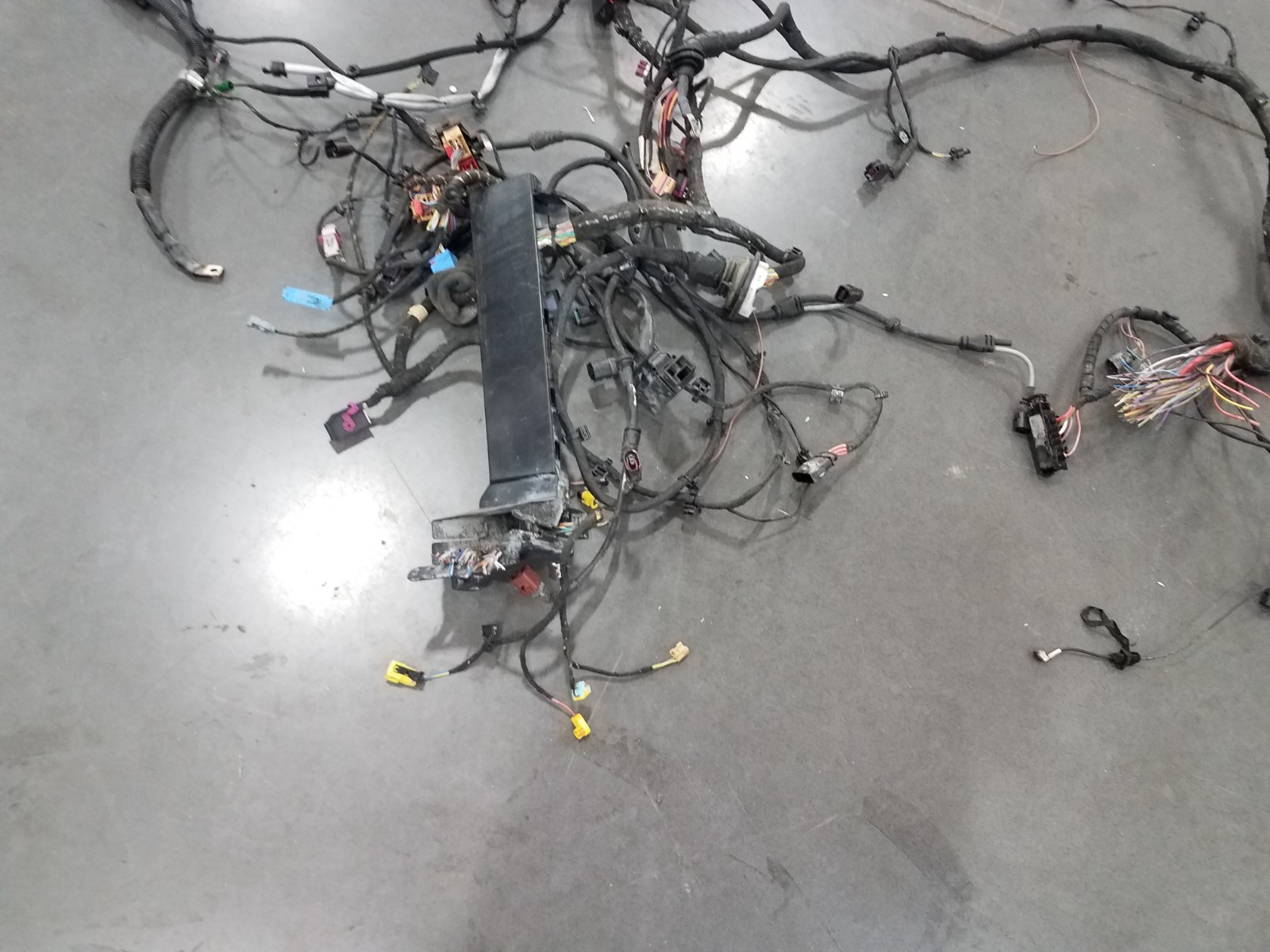 2017 Audi R8 V10 Plus Spyder Chassis Wiring Harness - CUT #4720 CA2