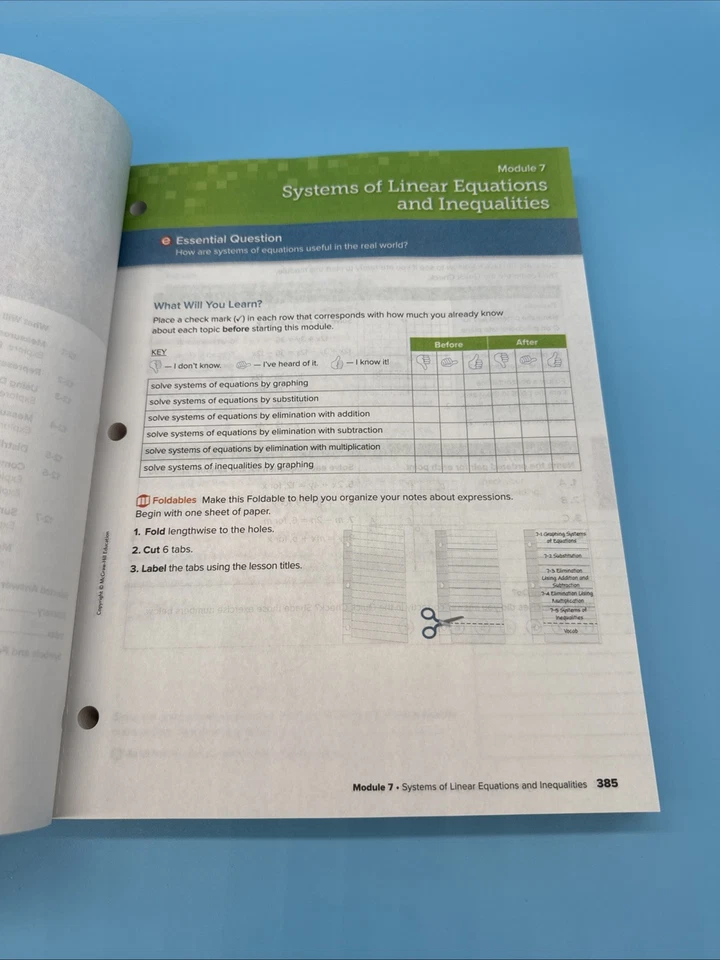 Reveal Algebra 1 Student Interactive VOLUME 2 ONLY - McGraw Hill Math NEW - Image 4 of 4