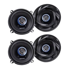 Autotek 4 Pack Street Machine 250 Watt 5.25" 2 Way Car Audio Coaxial Speakers
