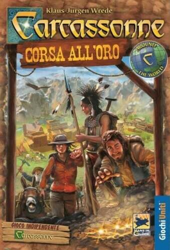 CARCASSONNE: CORSA ALL'ORO - Gioco da Tavolo Base Giochi Uniti nuovo Italiano