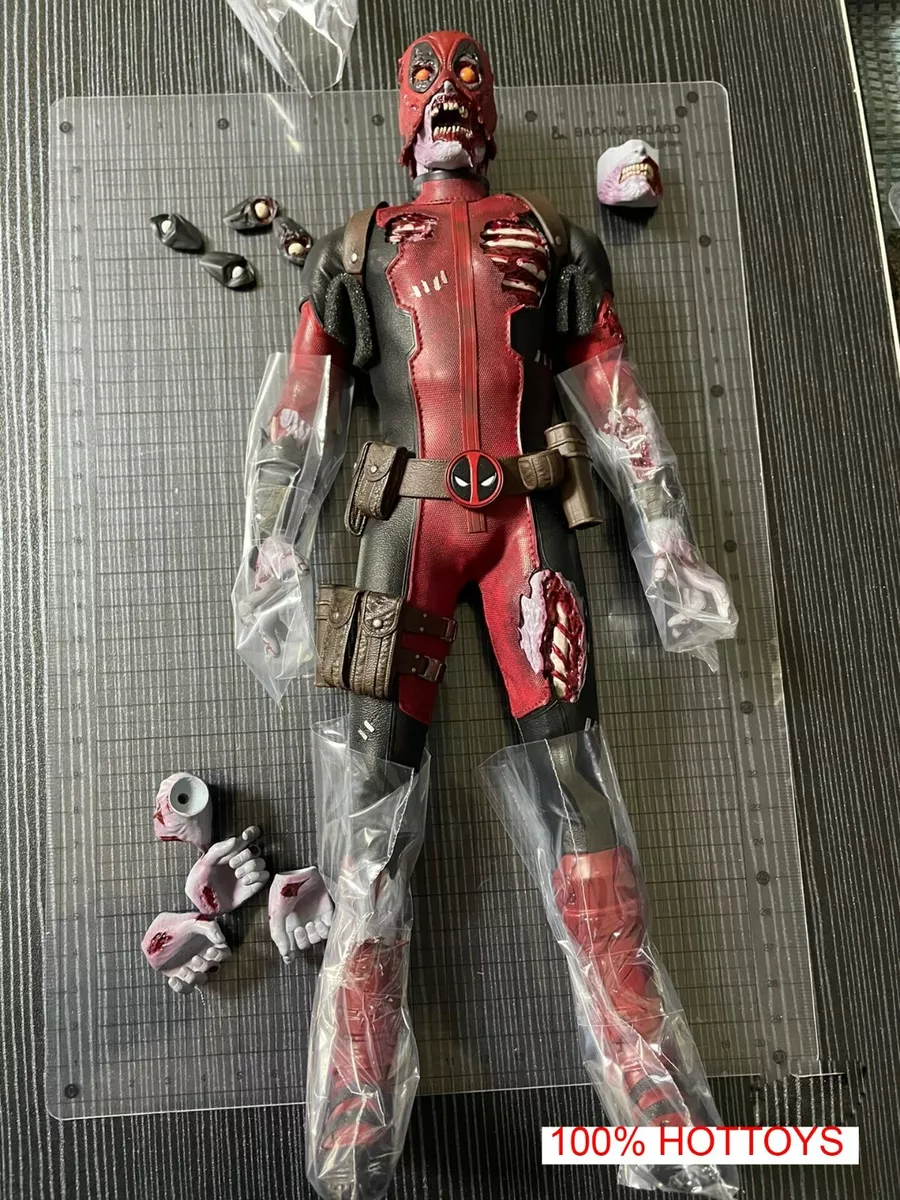 Hot Toys 1/6 Scale Zombie Deadpool Action Figure Collectible 12in. HT CMS06  New