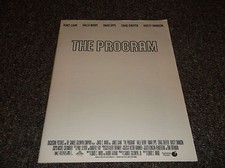 The Program vintage 1993 pressbook plus 2 movie B&W stills