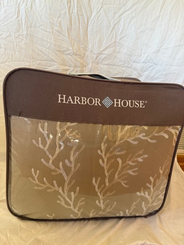 $400 Harbor House Cotton Comforter Set-Coastal Oceanic Sealife Design King 6 PC - 第 3/9 張圖片