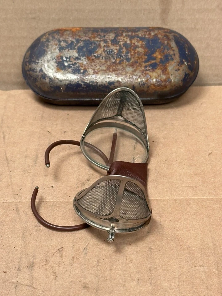 Gafas de seguridad Willson vintage años 20 Steampunk Americana coleccionables Foto 3 de 4