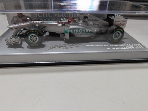 Minichamps 1/43 Michael Schumacher Mercedes GP Petronas F1 Team MGP W02 2011