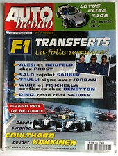 AUTO HEBDO 1203 du 1/09/1999; Lotus Elise 340 R/ Transferts/ GP de Belgique