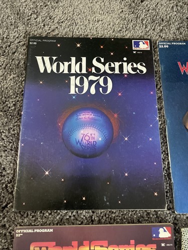 1976, 1977, 1978 & 1979 Official World Series - Picture 5 of 10