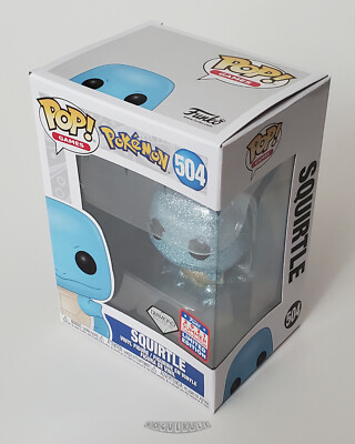 🚦Funko Pop! Pokemon SQUIRTLE Diamond - 2021 Summer Conv