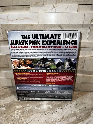 Jurassic Park Ultimate Trilogy (Blu-ray Movie) Very Good | eBay