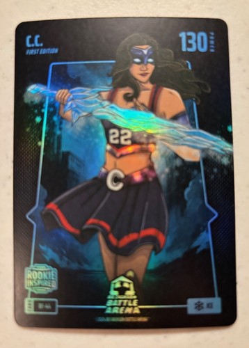 2024 Bo Jackson Battle Arena Caitlin Clark RC C.C. Ice Battlefoil #BF-44