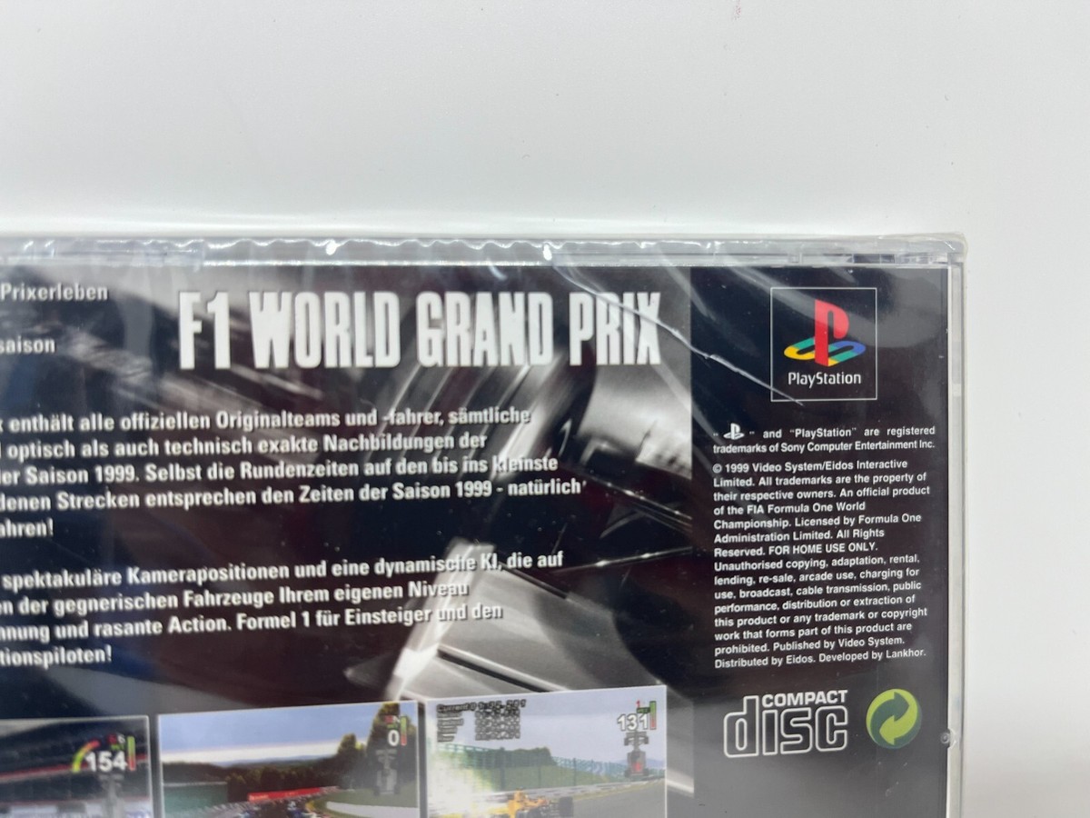 Jeu F1 World Grand Prix N°03345 Pour PlayStation 1 - Très Bon état