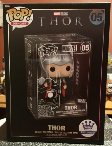 THOR die-cast POP FIGURE - MARVEL - FUNKO SHOP EXCLUSIVE!