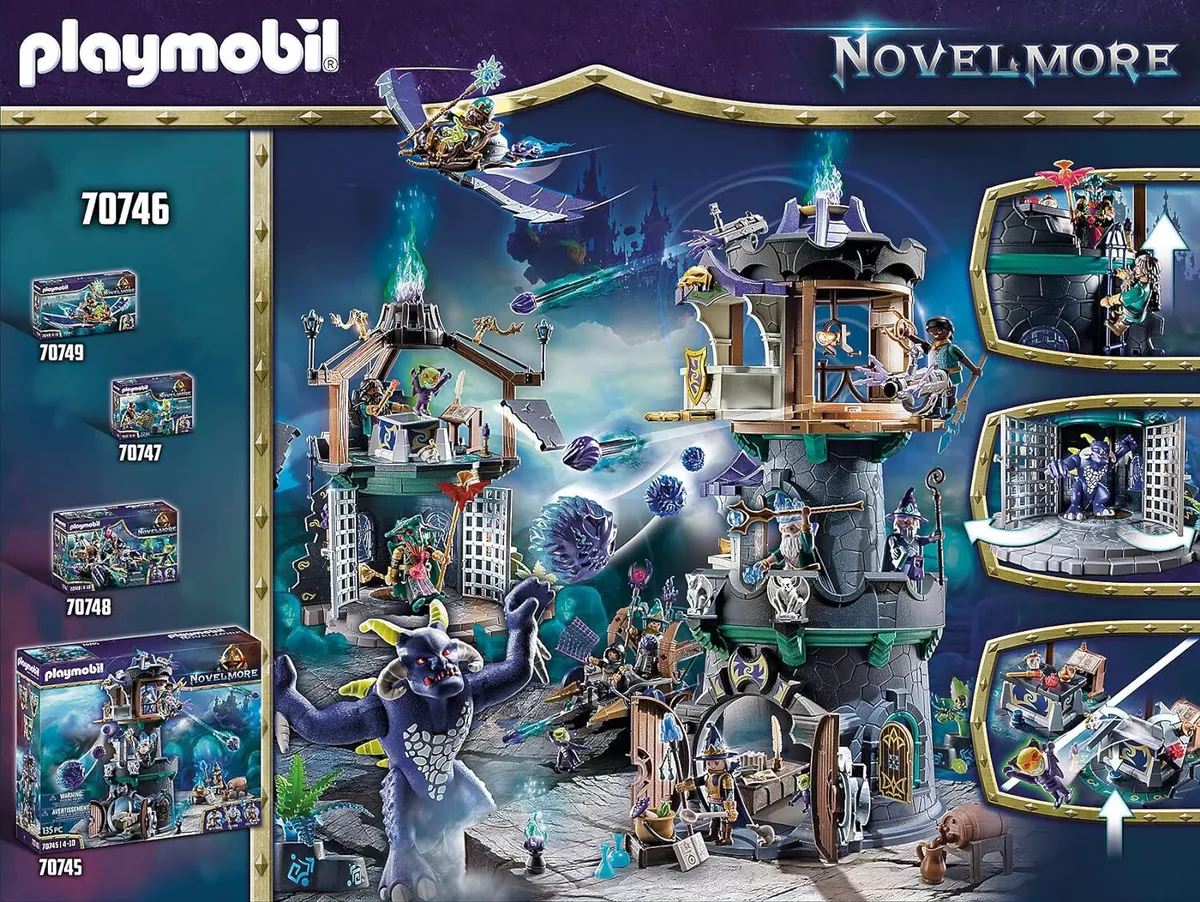 Original PLAYMOBIL Novelmore Violet Vale 70746 Portal of The