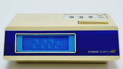Vintage Casio MA-1 LCD Digital Quartz Melody Alarm Clock - For