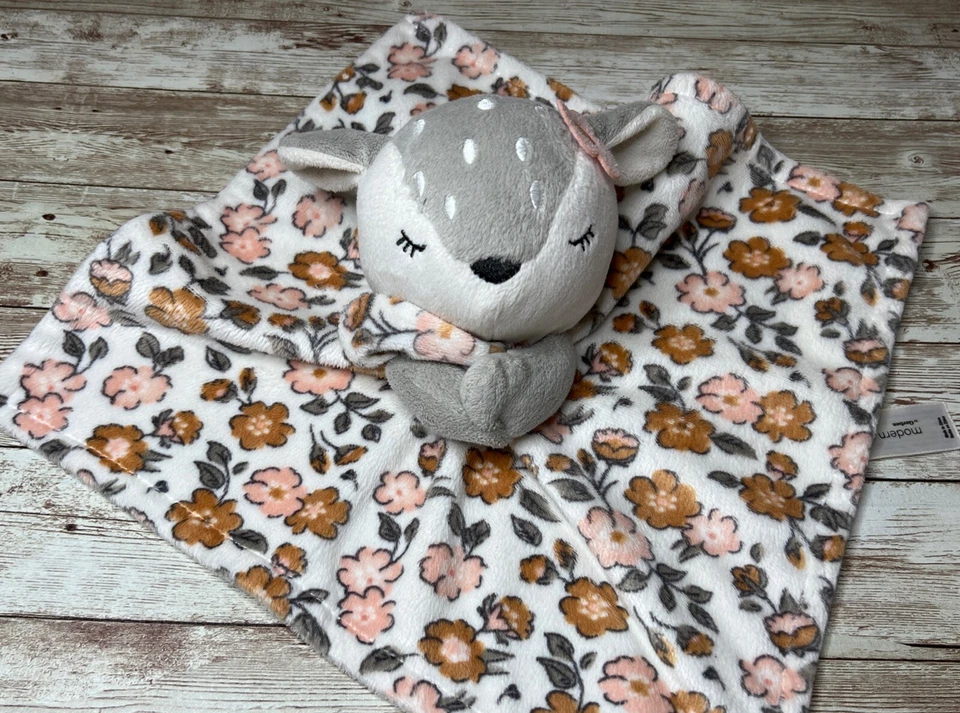 Modern Moments Baby Deer Fawn Plush Lovey - Cobertor de segurança - Floral bebê - Imagem 2 de 4