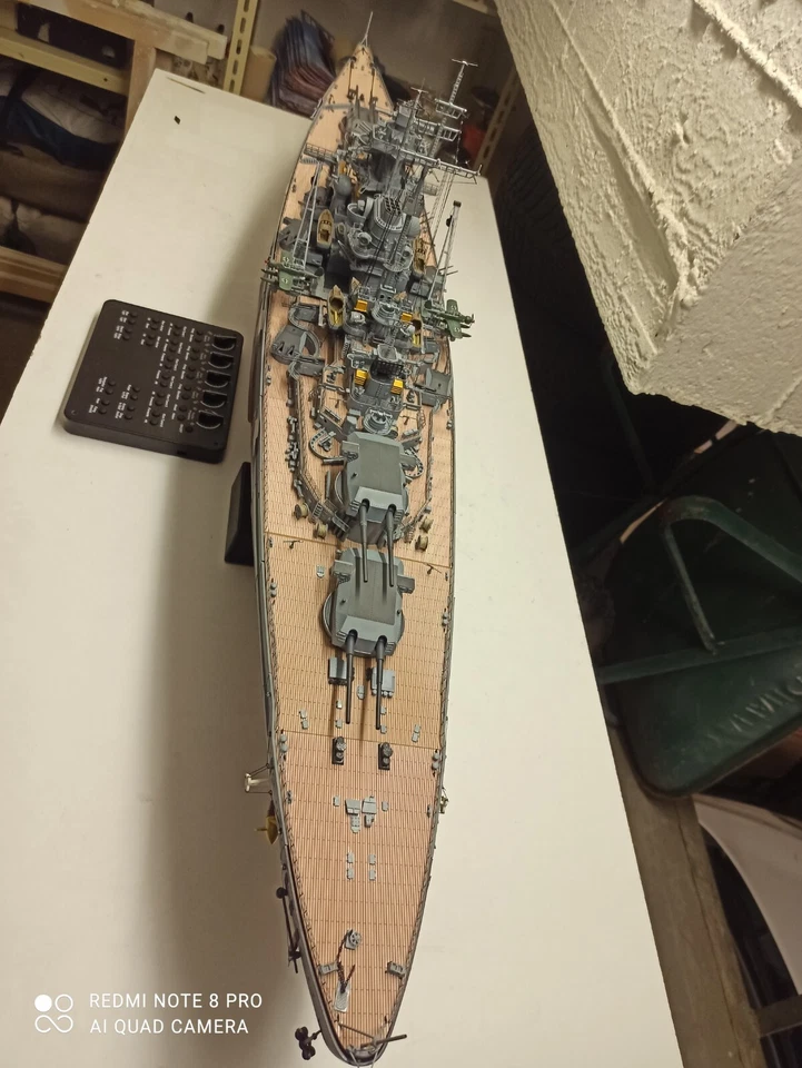 Corazzata Bismarck Scala 1:200 Fascicoli Hachette - Immagine 4 di 4