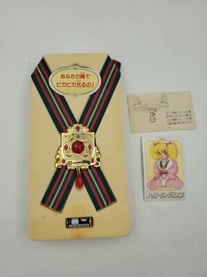 Anime Hello! Lady Lynn Lady Crest Toy Japan Bandai USED Anime Hello! Lady Lynn Lady Crest Toy Japan Bandai USED