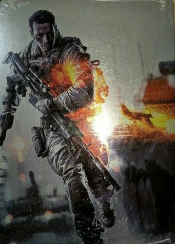 Battlefield 4 - Collectible Steelbook Case [G1 Size Case, No Game Included] NEW