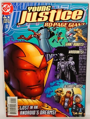 YOUNG JUSTICE 80-Page Giant #1 | Lost in an Android's Dreams | DC Comics