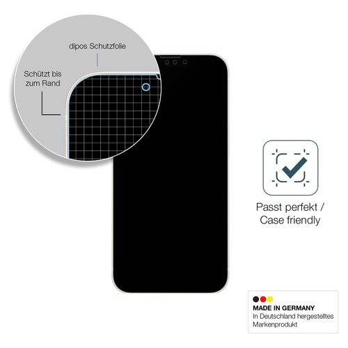 Screen Protector for Apple iPhone 13 matte Flexible Glass 9H dipos - 第 5/7 張圖片